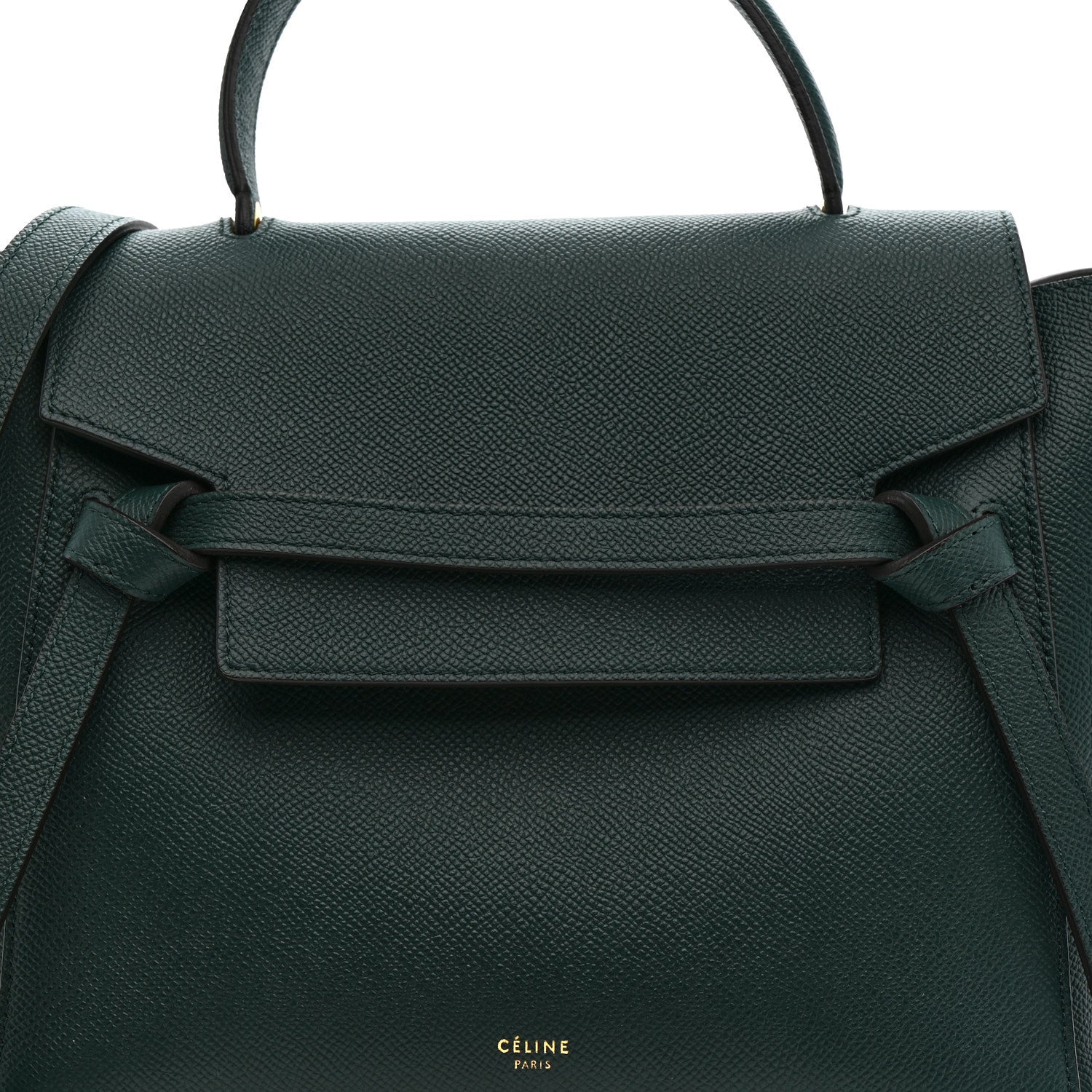 Celine Grained Calfskin Micro Belt Bag Amazone 9 of 11