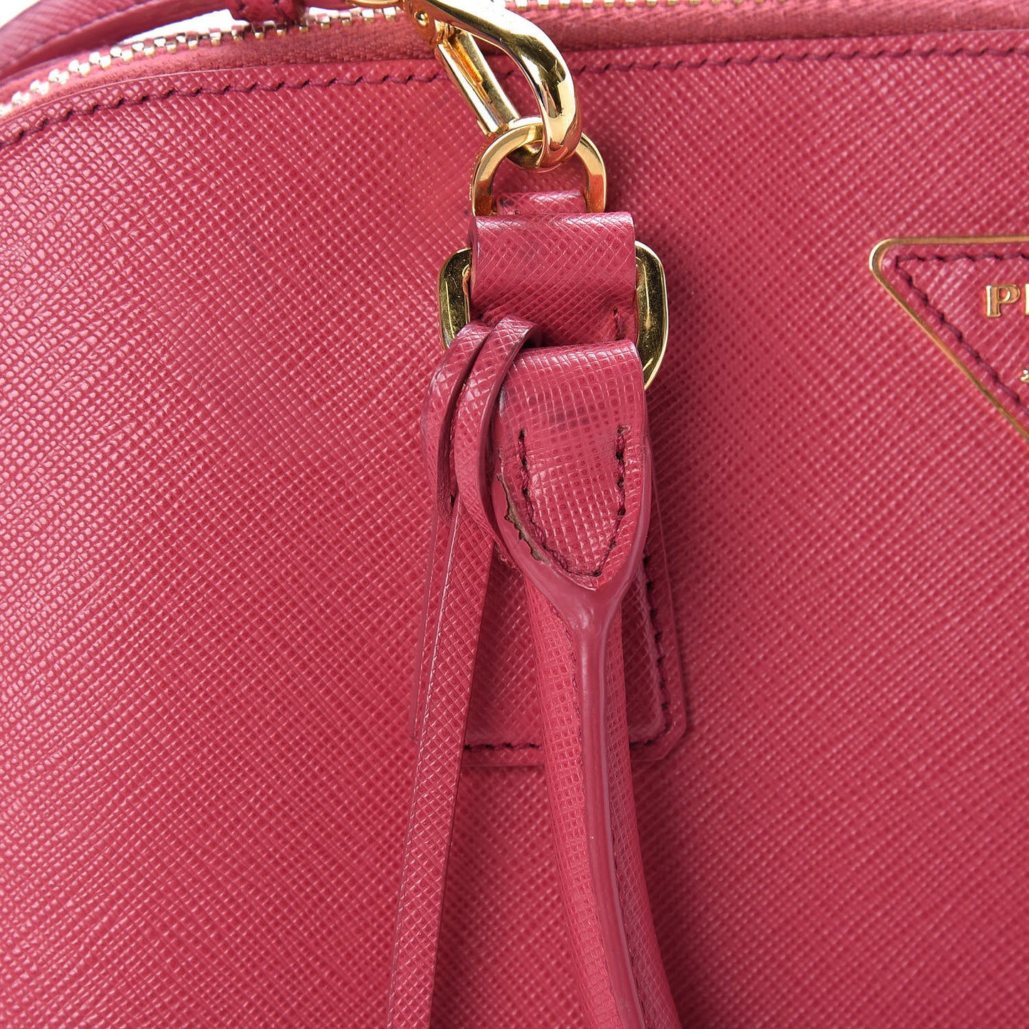 Saffiano Lux Medium Promenade Tote Peonia