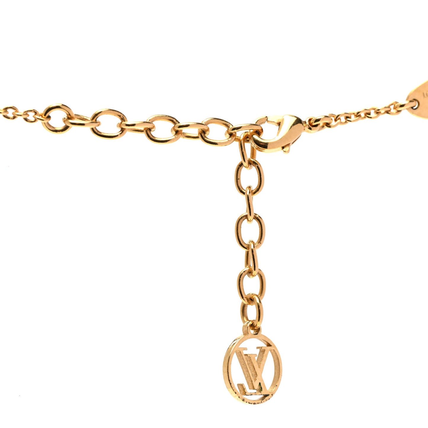 Essential V Necklace Gold
