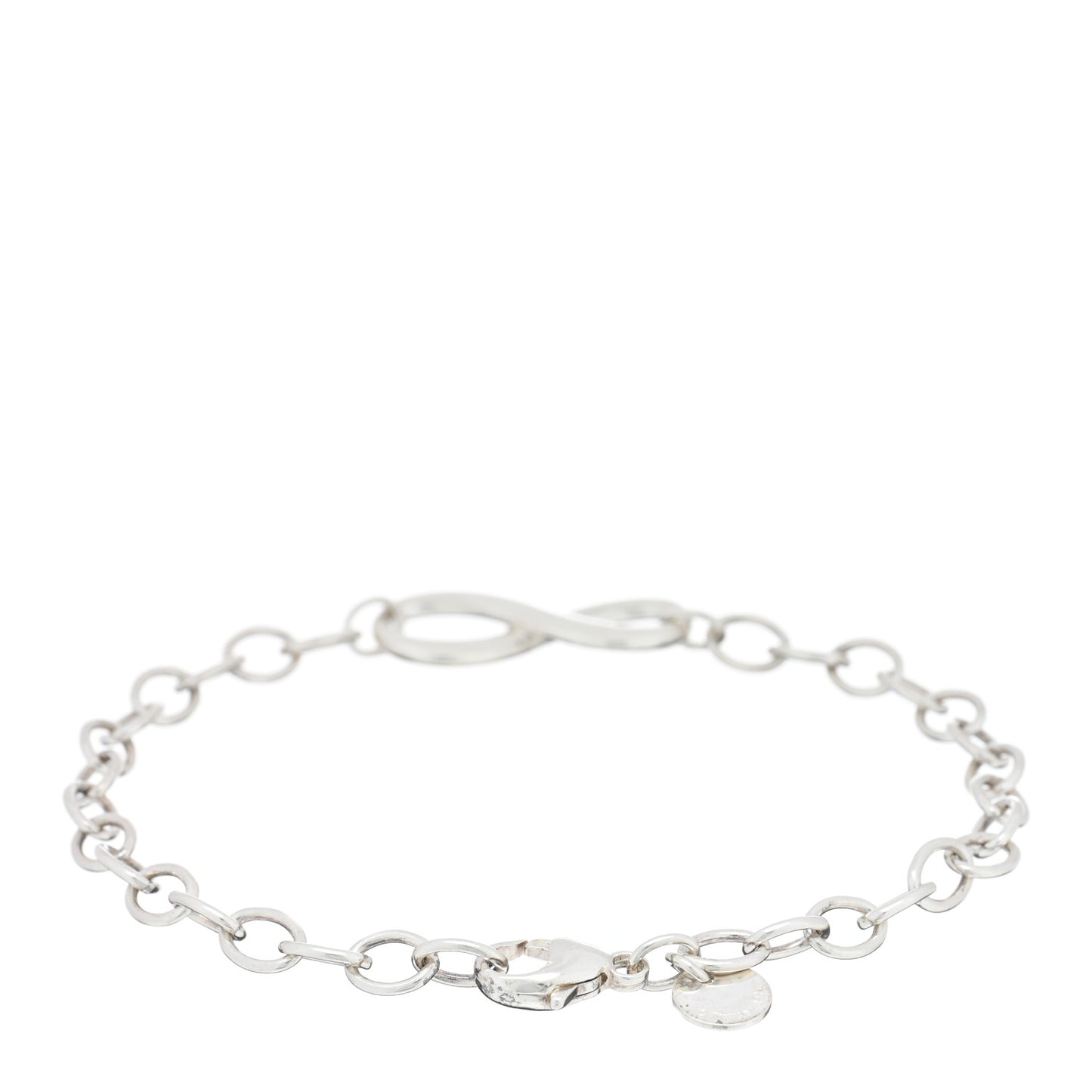 Sterling Silver Infinity Chain Bracelet