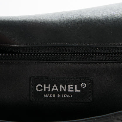 Chanel Lambskin Quilted Medium Easy Carry Flap Black 6 of 13