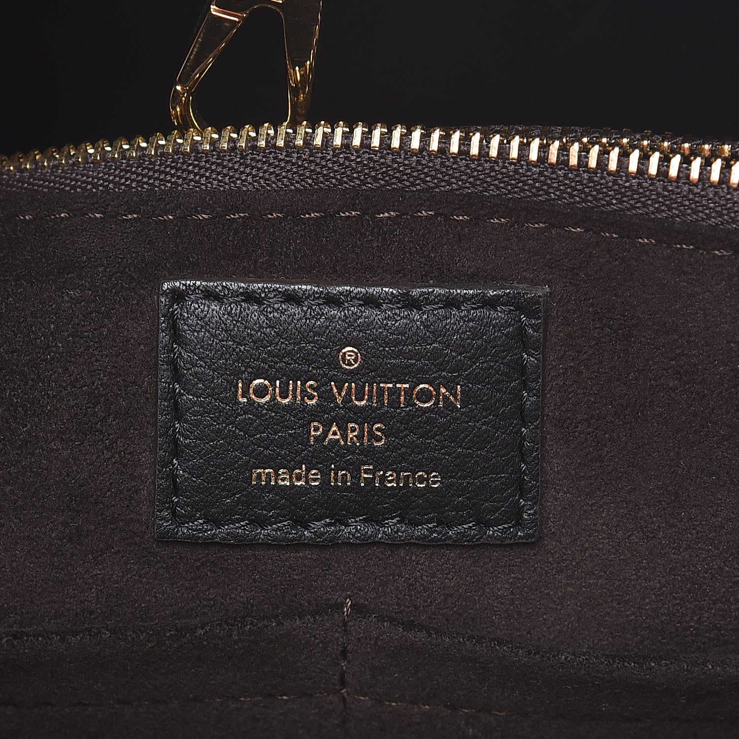Louis Vuitton Calfskin Monogram Kimono Tote PM Black 7 of 13