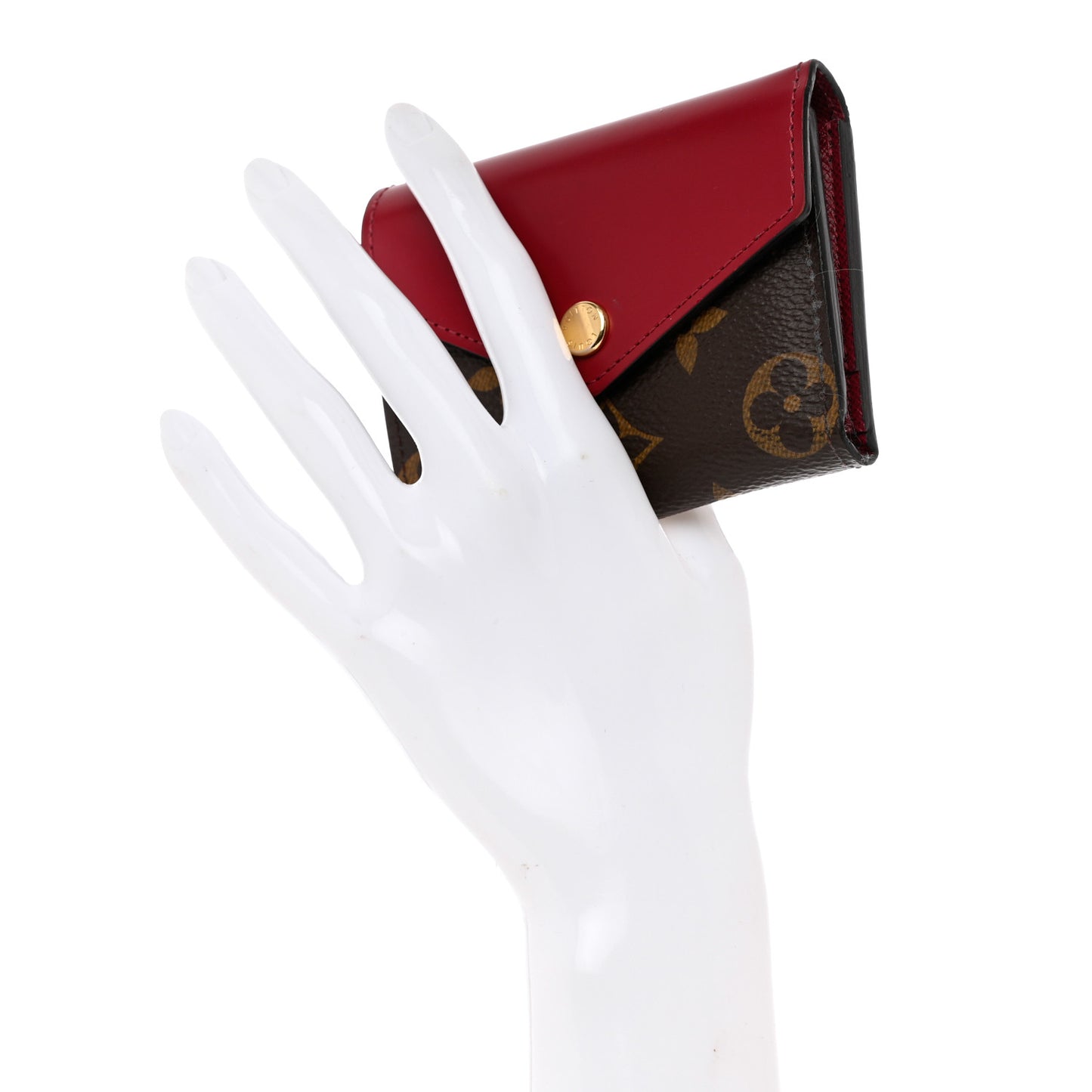 Monogram Zoe Wallet Fuchsia