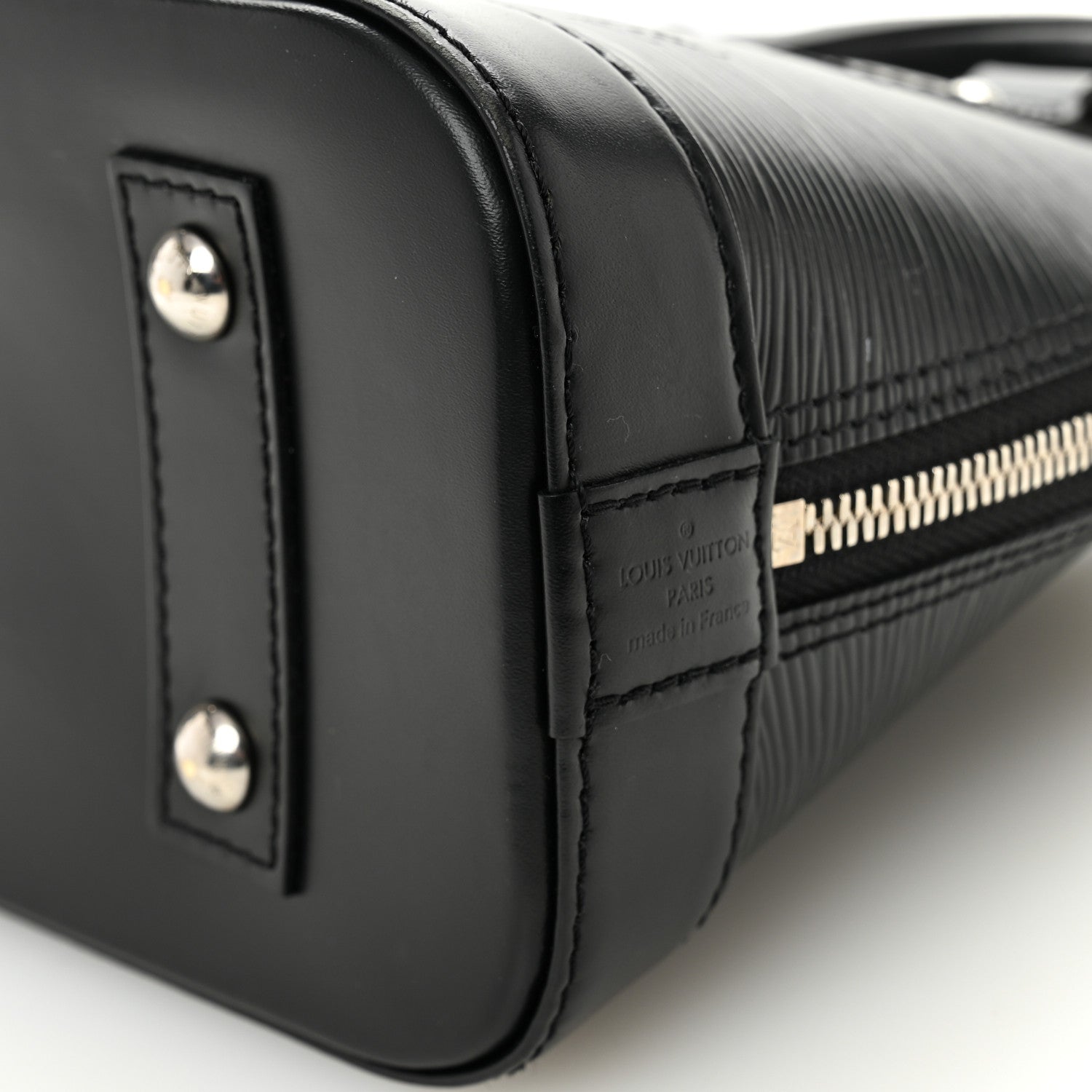 Louis Vuitton Epi Alma BB Black 9 of 9