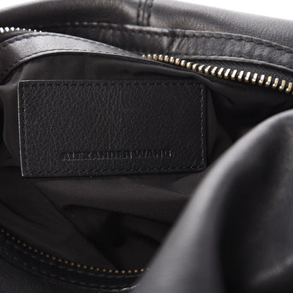 Alexander Wang Calfskin Marina Top Handle Chain Satchel Black Rhodium Hardware 8 of 9