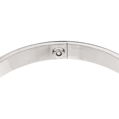 Cartier 18K White Gold LOVE Bracelet 20 8 of 10