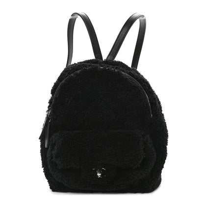 Chanel Mixed Fibers Lambskin Calfskin Quilted CC Tender Backpack Black 1 of 9