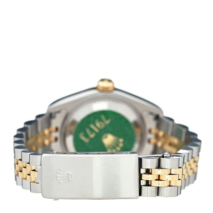 Rolex Stainless Steel 18K Yellow Gold 26mm Oyster Perpetual Datejust Watch Champagne 79173 5 of 8