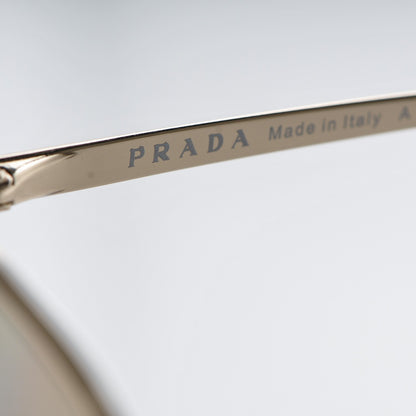 Prada Sunglasses SPR 54T Pale Gold 7 of 7