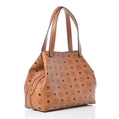 MCM Visetos Large Hobo Cognac 2 of 7