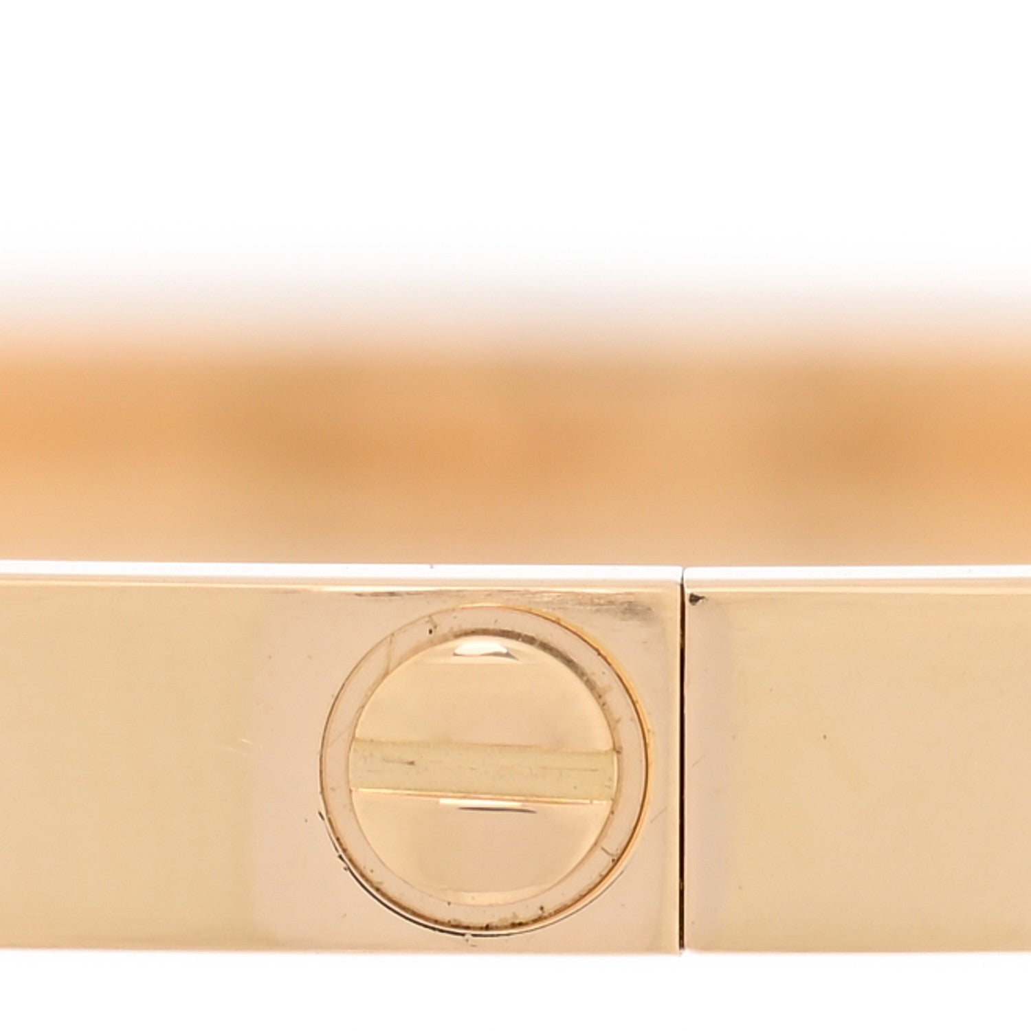 Cartier 18K Yellow Gold Small LOVE Bracelet 17 4 of 7