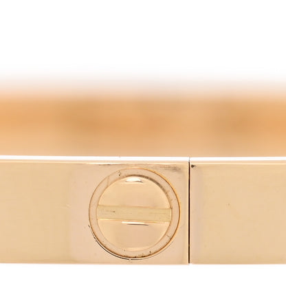 Cartier 18K Yellow Gold Small LOVE Bracelet 17 4 of 7
