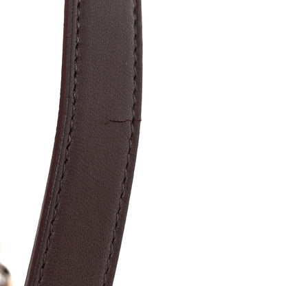 Christian Dior Calfskin Lambskin Paradise Medium Diorama Flap Bag Burgundy Multicolor 15 of 16