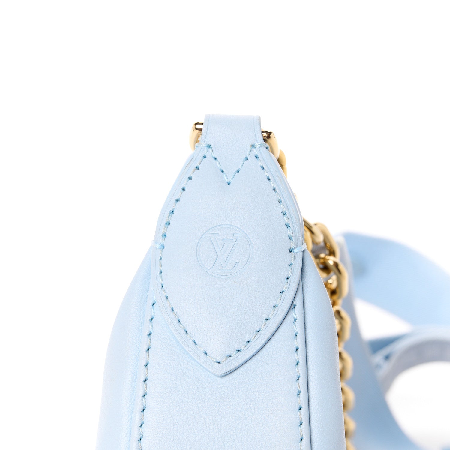 Louis Vuitton Calfskin Bubblegram Over The Moon Ice Blue 8 of 10