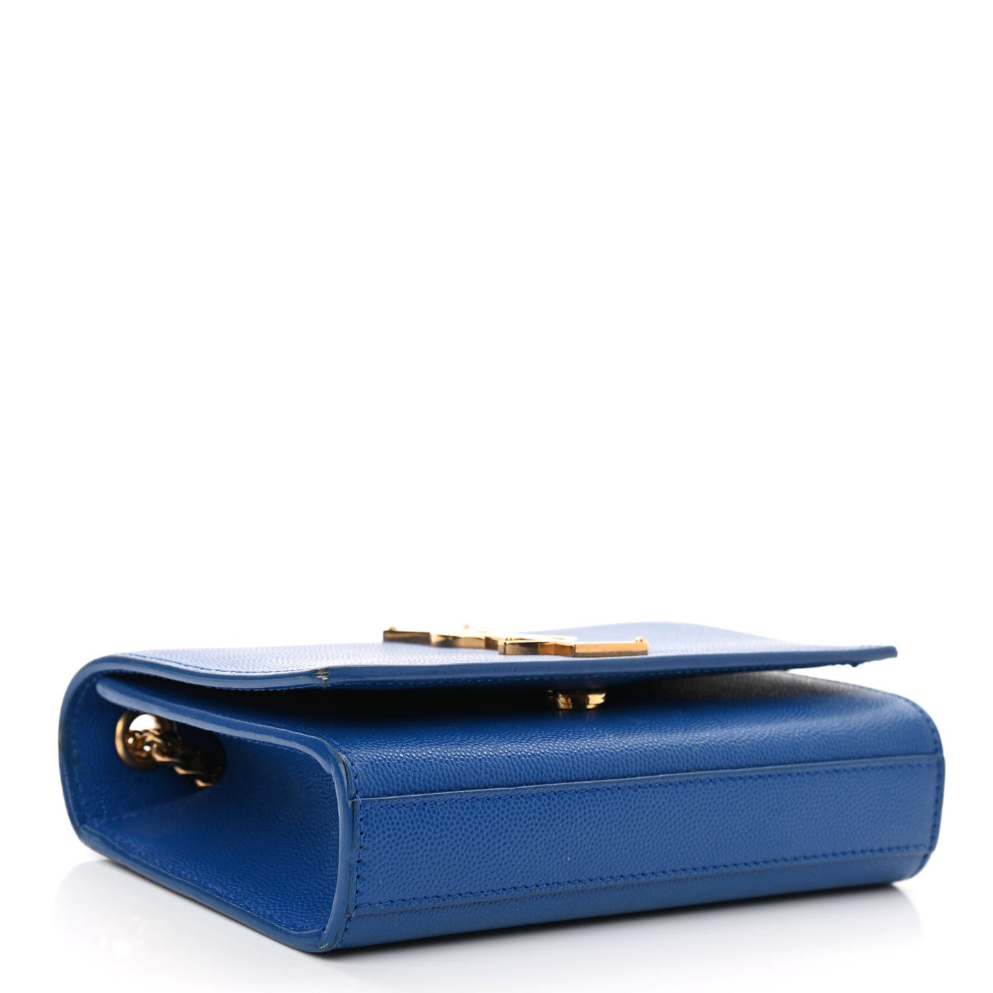 Grain De Poudre Small Classic Monogram Kate Satchel Royal Blue