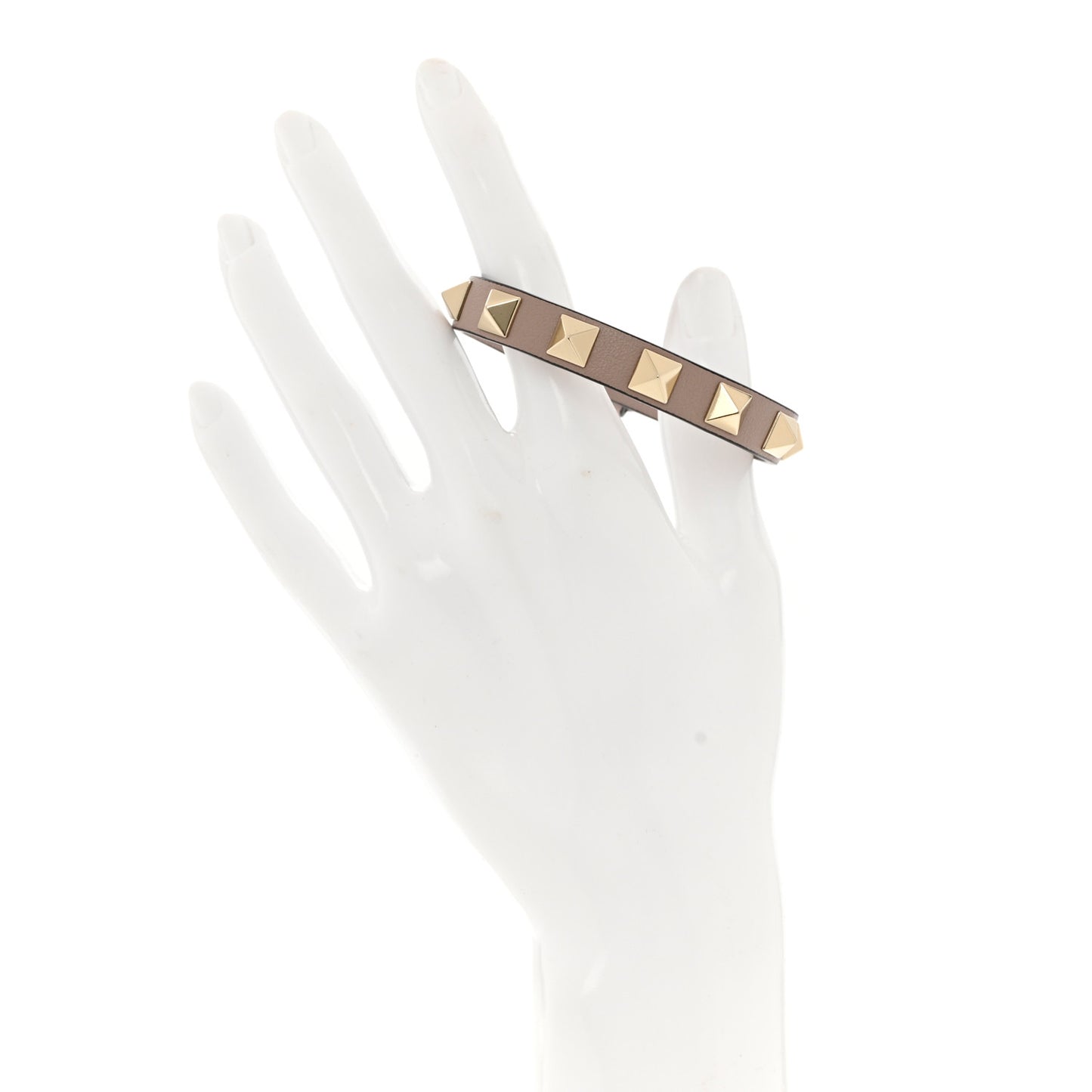 Vitello Rockstud Bracelet Poudre