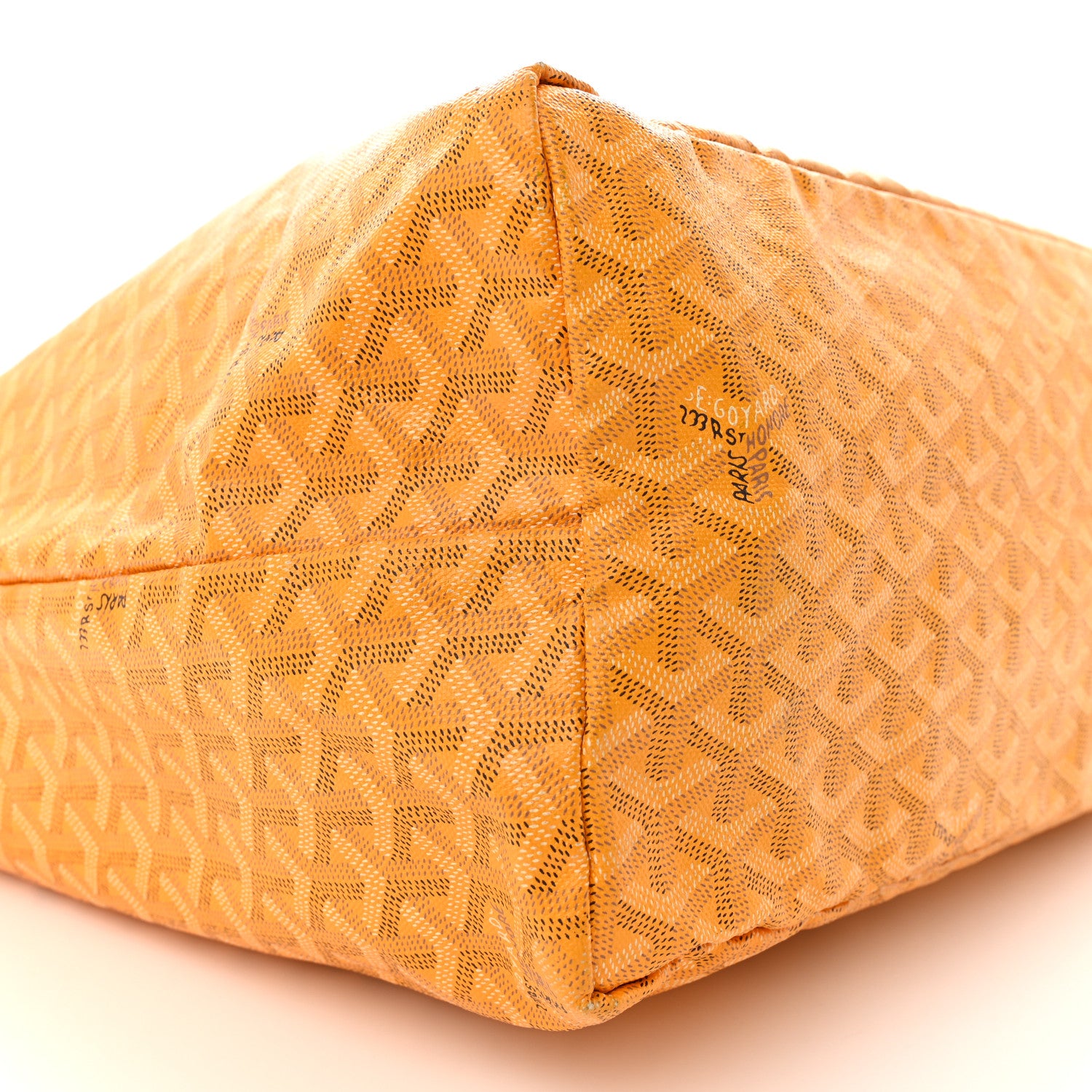 Goyard Goyardine Saint Louis GM Yellow 9 of 14
