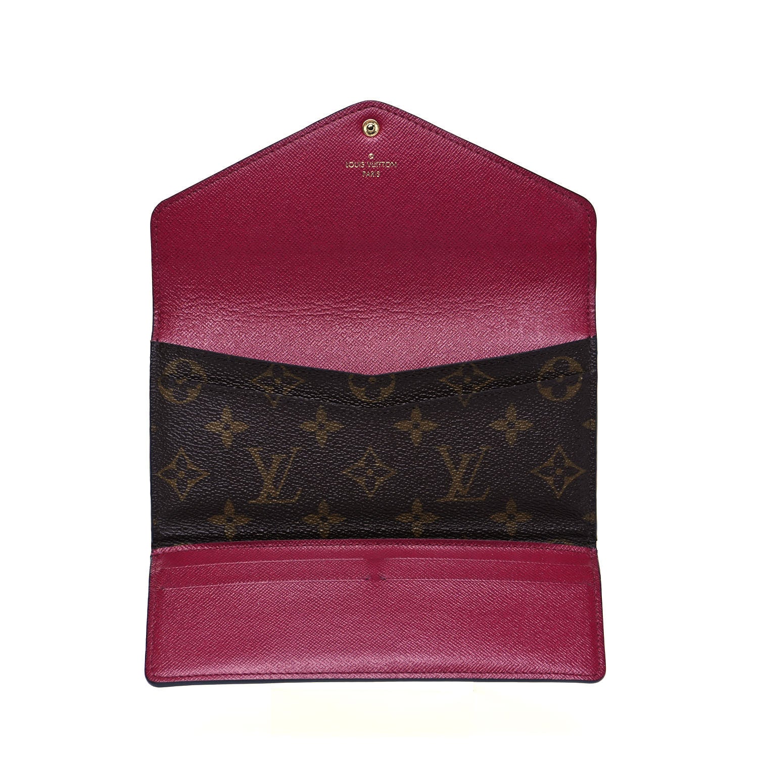 Louis Vuitton Monogram Josephine Wallet Fuchsia 6 of 8