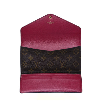 Louis Vuitton Monogram Josephine Wallet Fuchsia 6 of 8