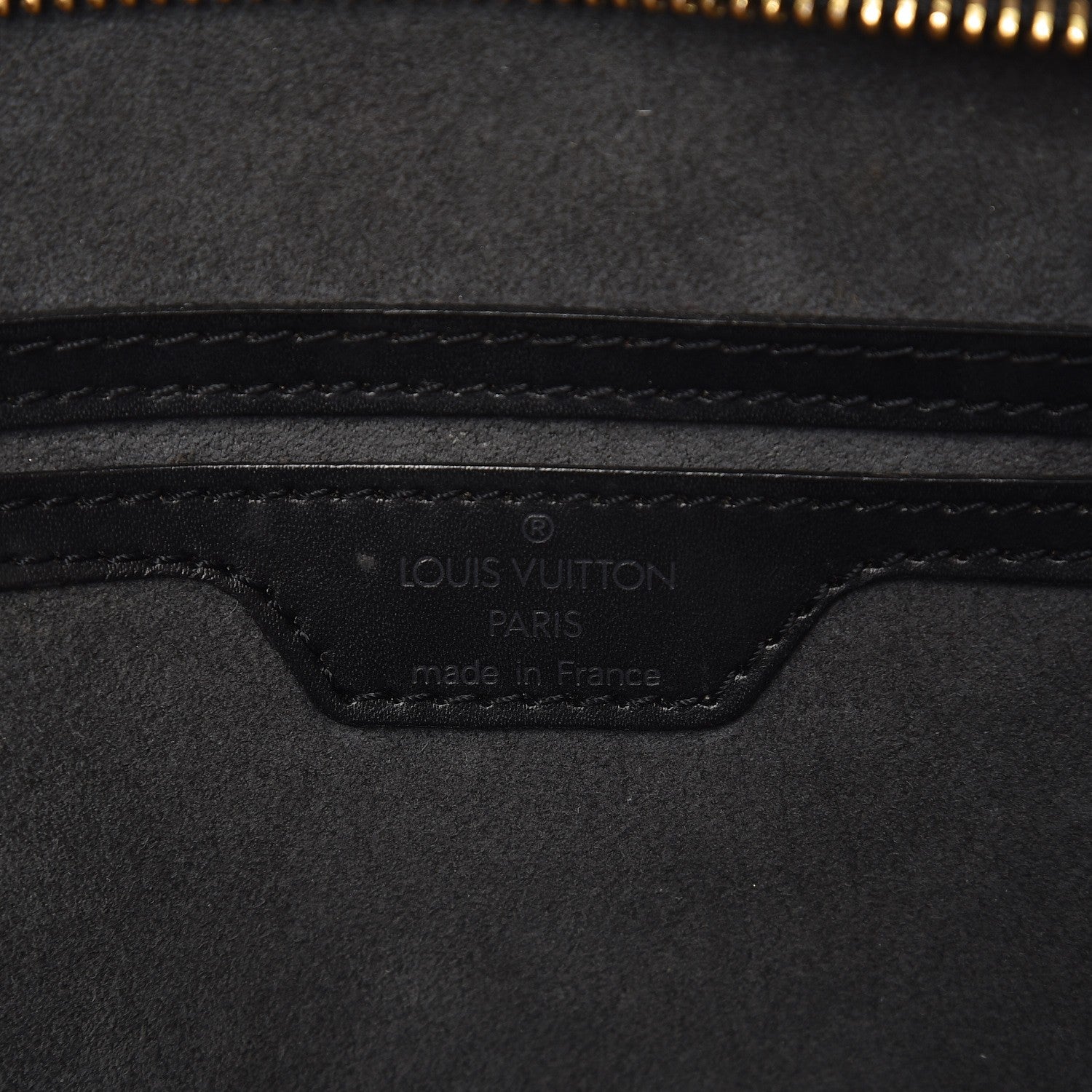 Louis Vuitton Epi Saint Jacques PM Black 6 of 7