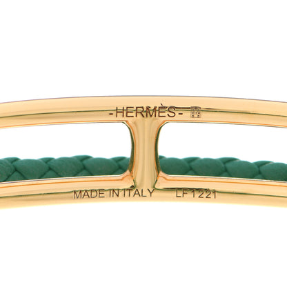 Hermes Swift Roulis Double Tour Bracelet Vert Jade 4 of 5