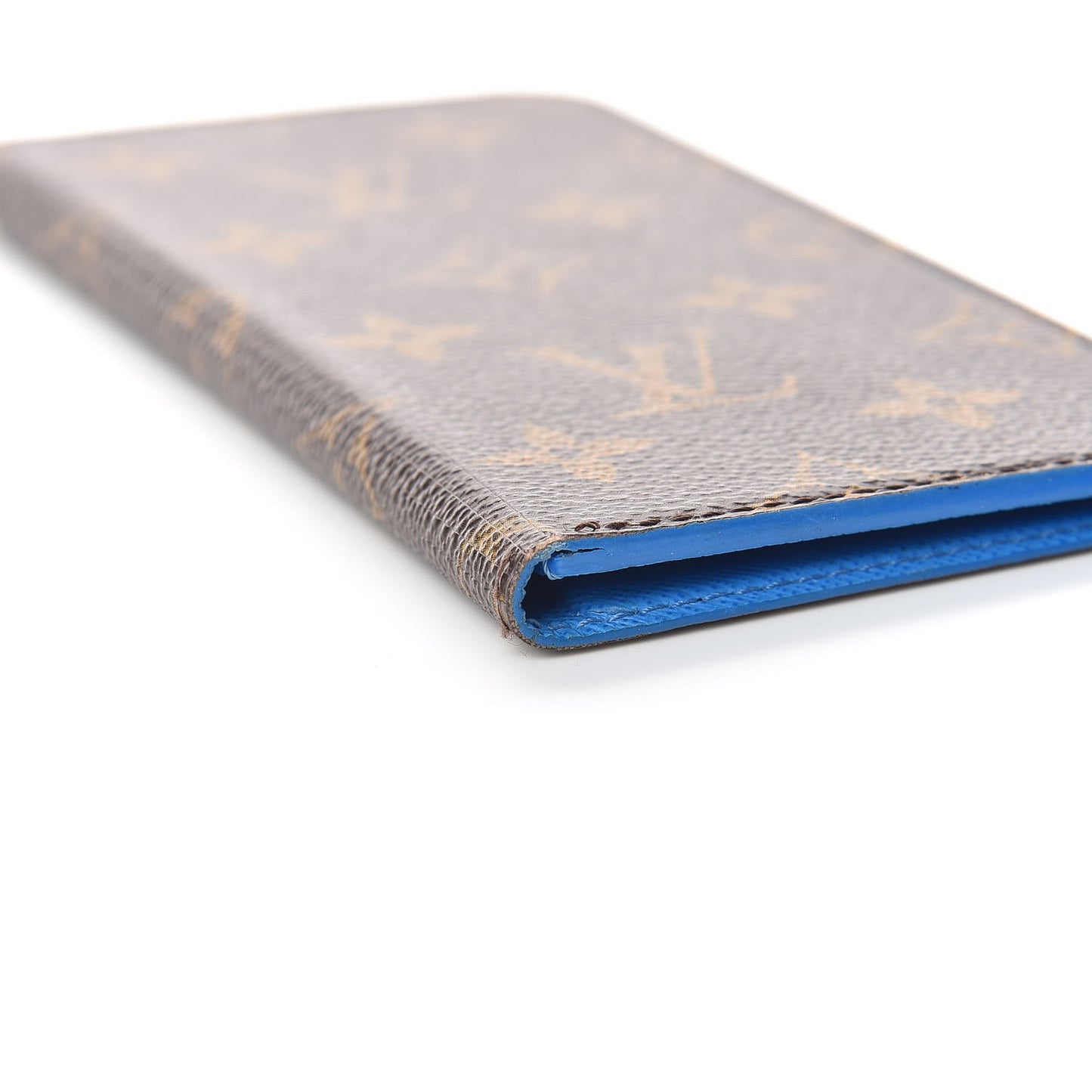 Monogram iPhone 6 Plus Folio Case Blue