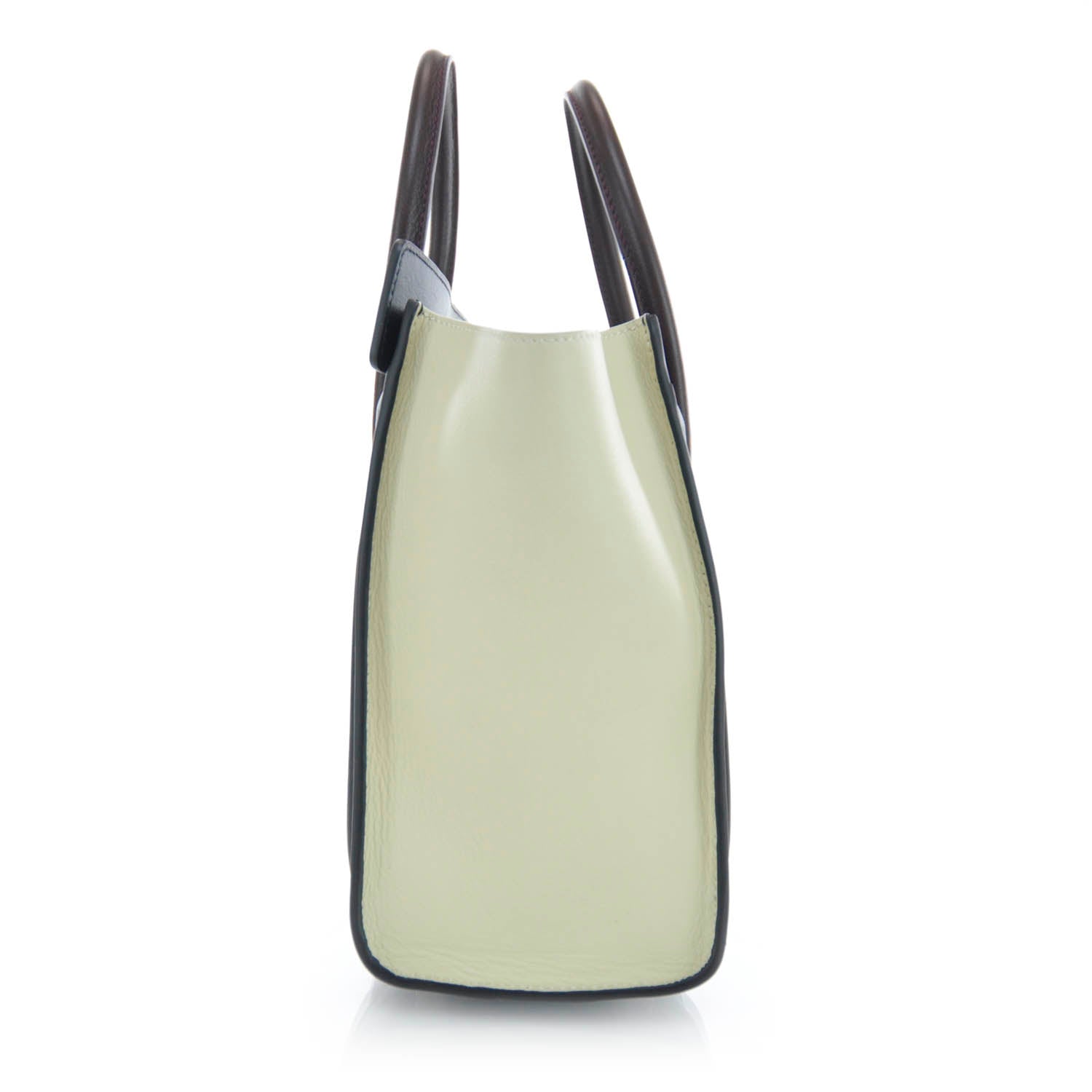 Celine Smooth Calfskin Micro Tri-Color Luggage 4 of 10