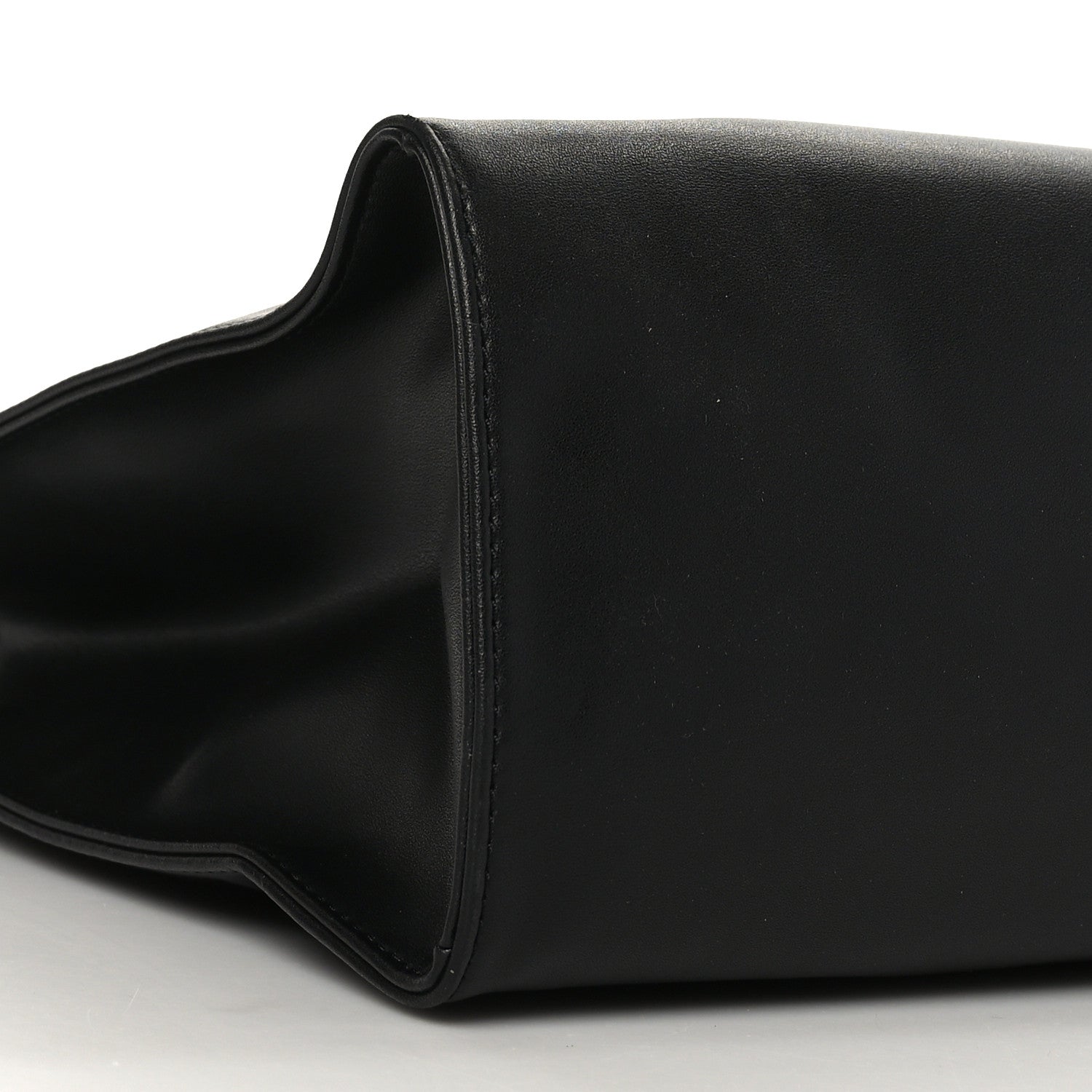 Telfar Vegan Leather Medium Shopping Bag Black 7 of 8