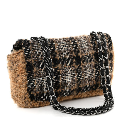 Chanel Tweed Quilted Small Single Flap Multicolor 3 of 10