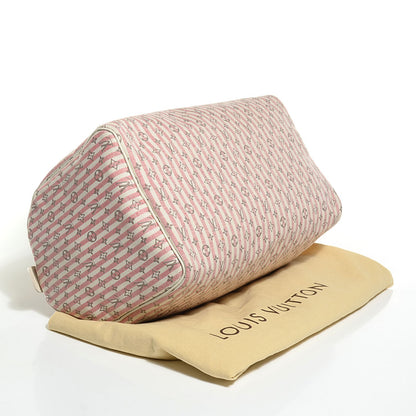 Louis Vuitton Mini Lin Croisette Speedy 30 Rouge 4 of 7