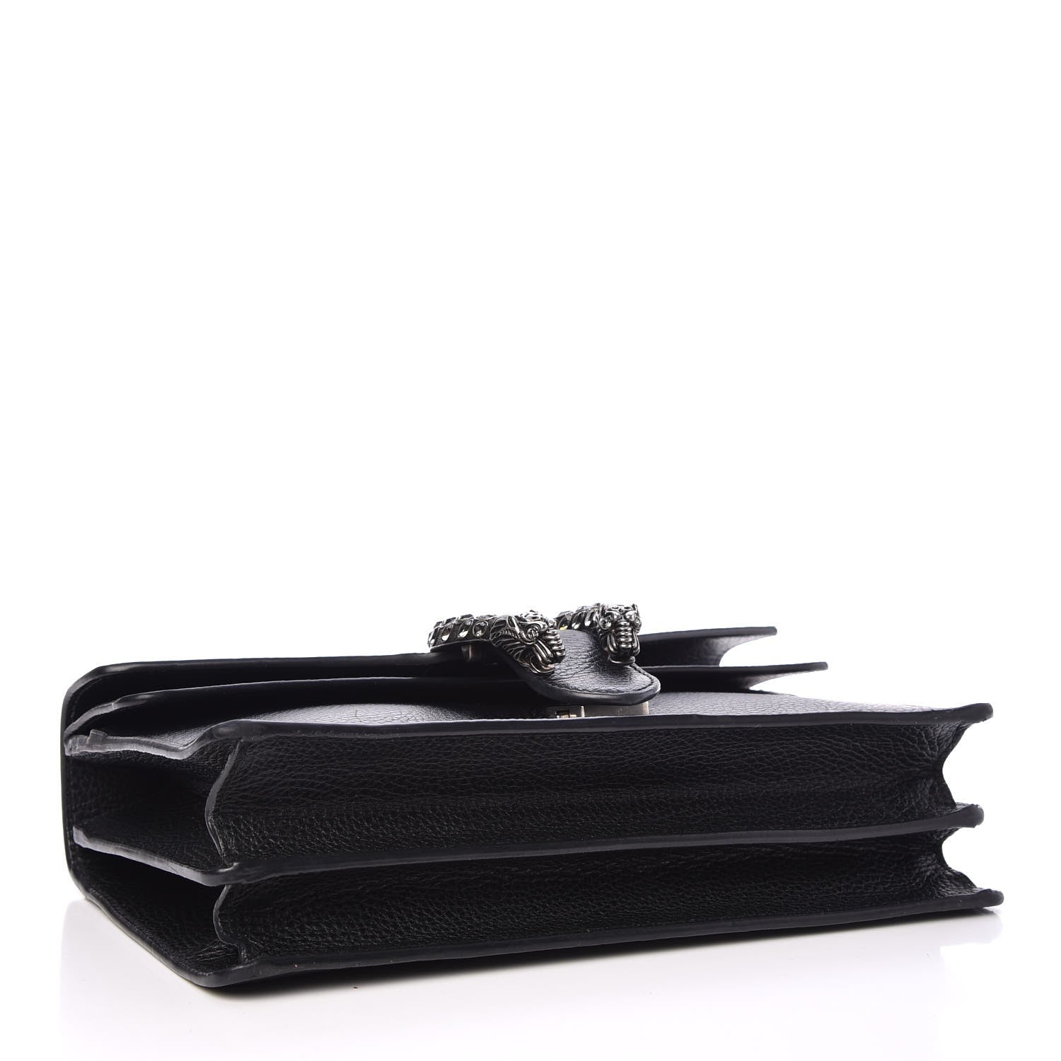 Gucci Pebbled Calfskin Small Dionysus Shoulder Bag Black 5 of 12