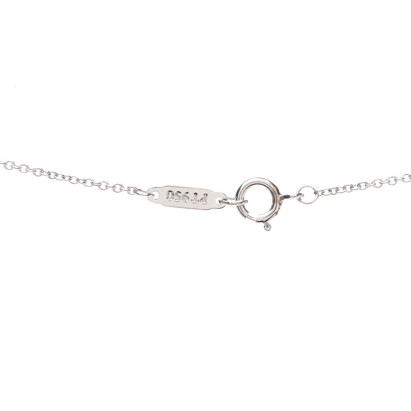 Platinum Diamond Large Paper Flowers Pendant Necklace