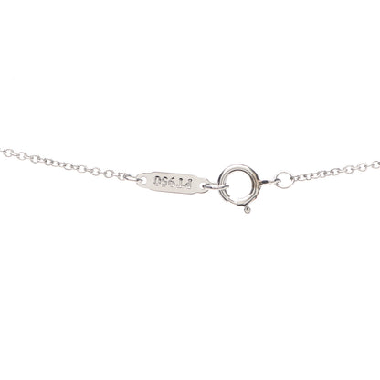 Tiffany Platinum Diamond Large Paper Flowers Pendant Necklace 4 of 6