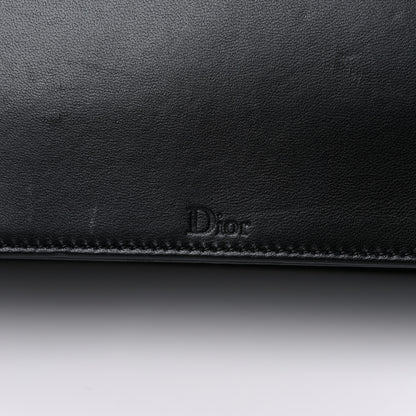 Christian Dior Lambskin Studded Medium Diorama Flap Bag Black 15 of 17