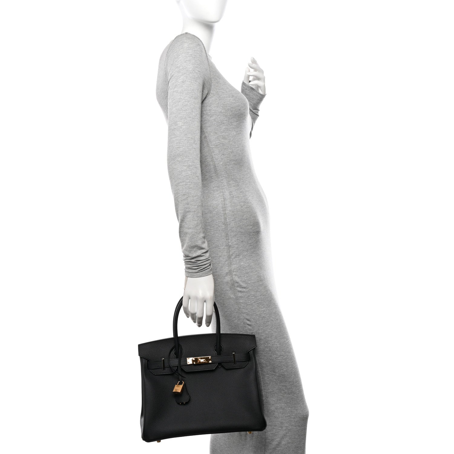 Hermes Epsom Birkin 30 Black 2 of 11