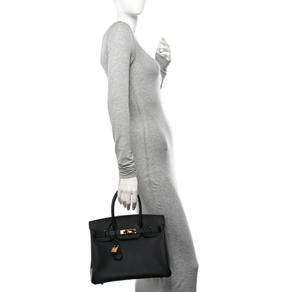 Hermes Epsom Birkin 30 Black 2 of 11