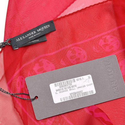Alexander McQueen Modal Silk Degrade Skull Scarf 4 of 5