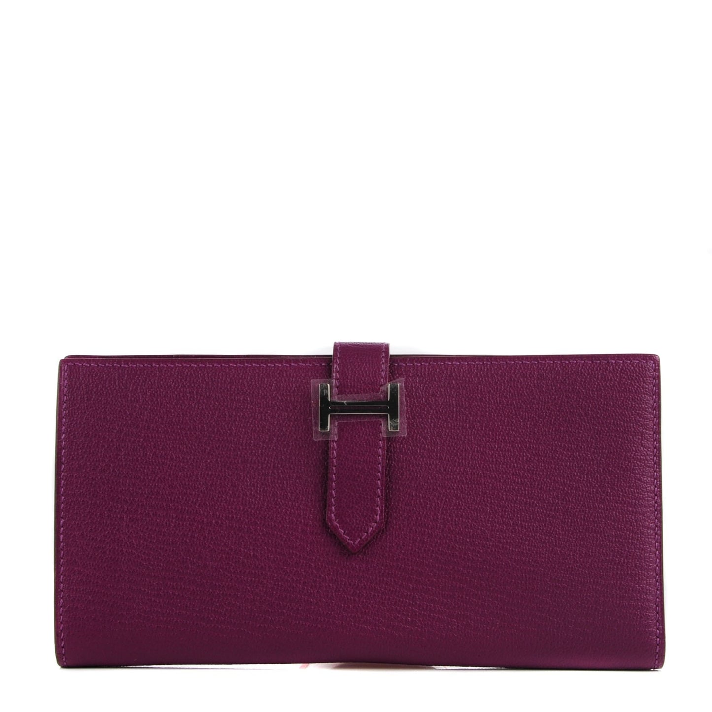 Chevre Mysore Bearn Gusset Wallet Anemone