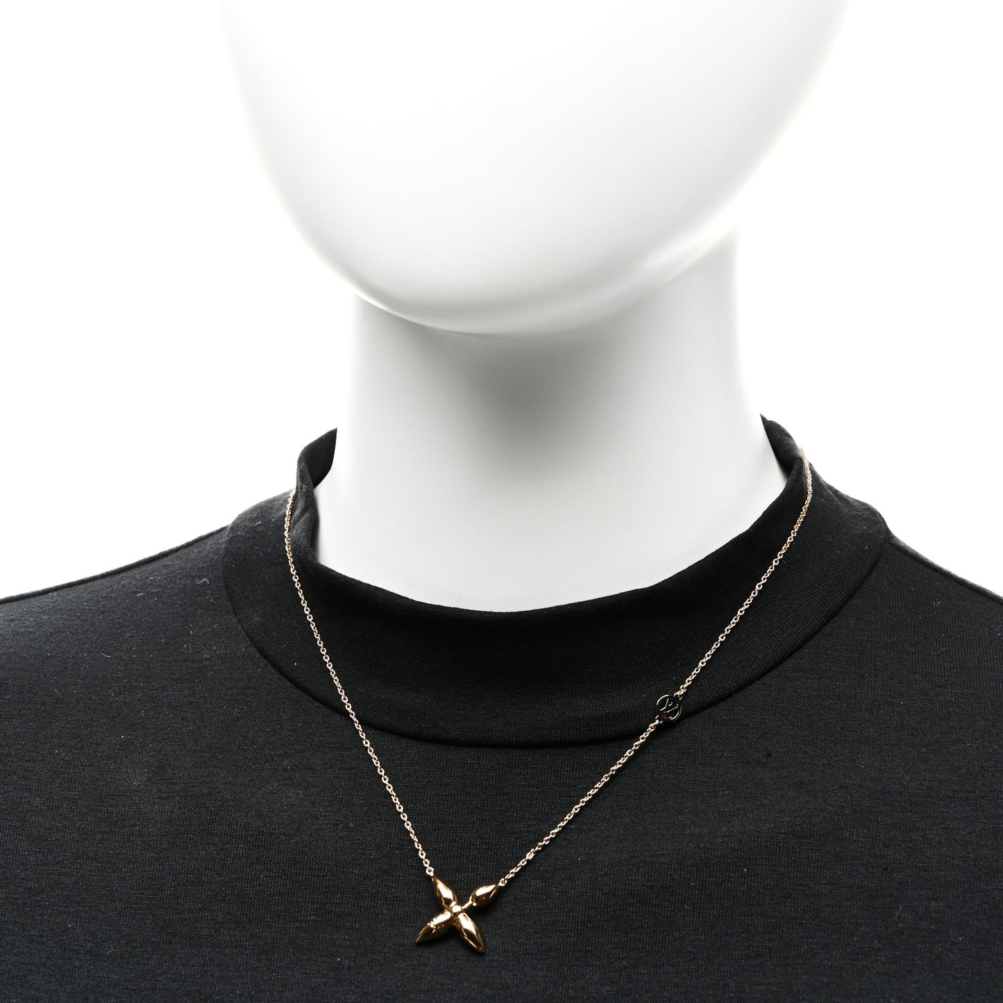 Metal Louisette Necklace Gold