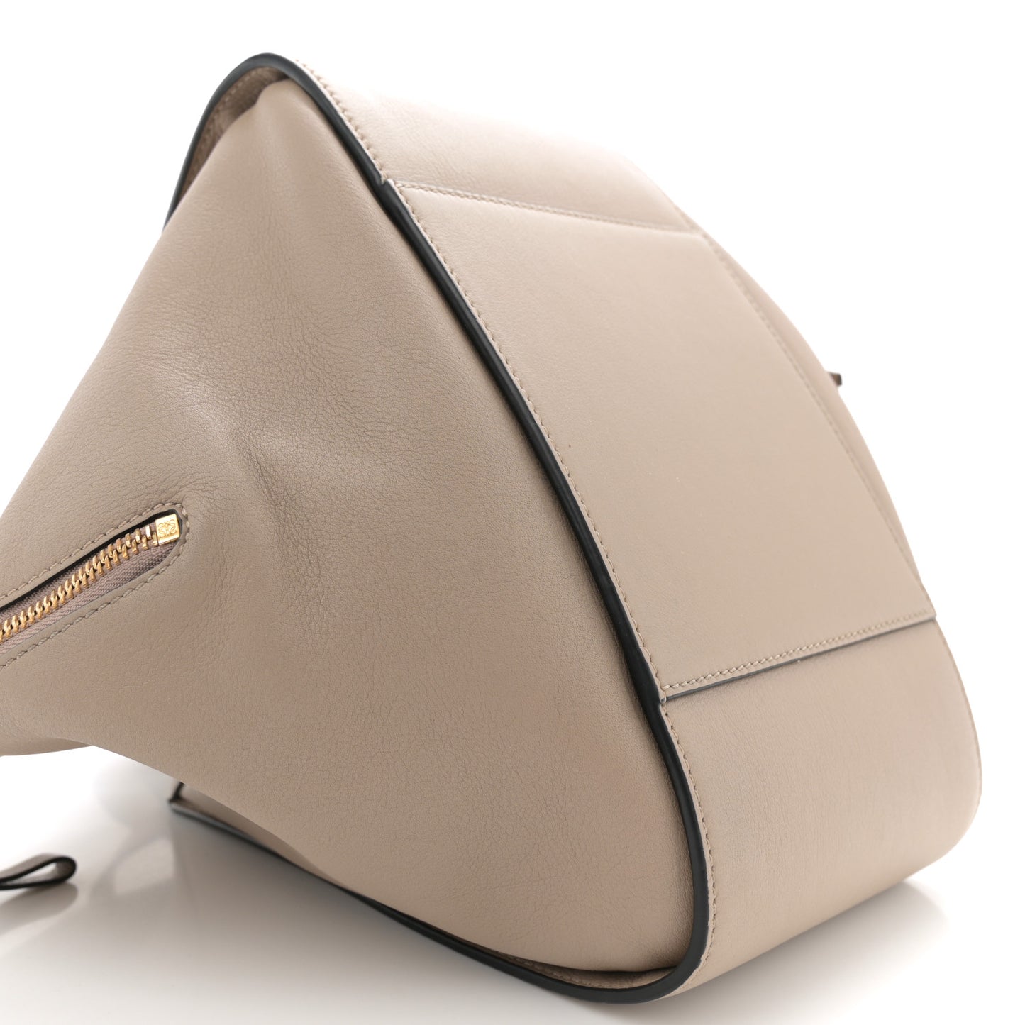 Calfskin Small Hammock Shoulder Bag Sand
