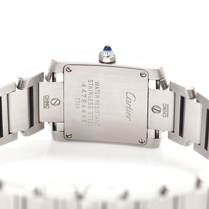 Cartier Stainless Steel 20mm Tank Francaise Quartz Watch 4 of 4