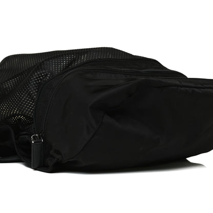 Prada Re-Nylon Saffiano Convertible Belt Bag Black 14 of 17