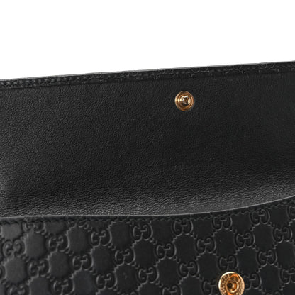 Gucci Microguccissima Continental Flap Wallet Black 8 of 10