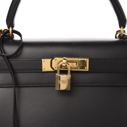 Hermes Box Kelly Sellier 28 Black 15 of 15