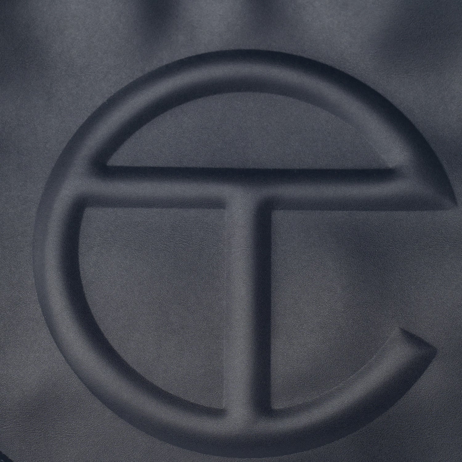 Telfar Vegan Leather Medium Shopping Bag Navy 8 of 10