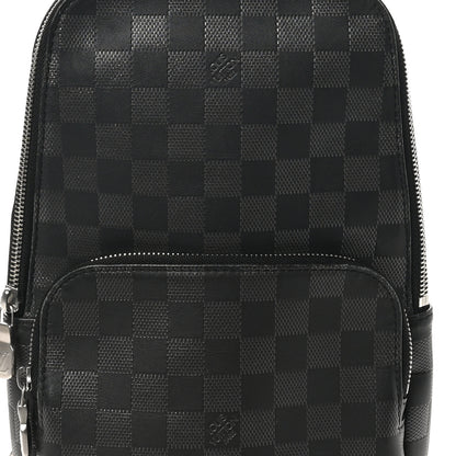 Louis Vuitton Damier Infini Avenue Sling Bag Onyx 7 of 9
