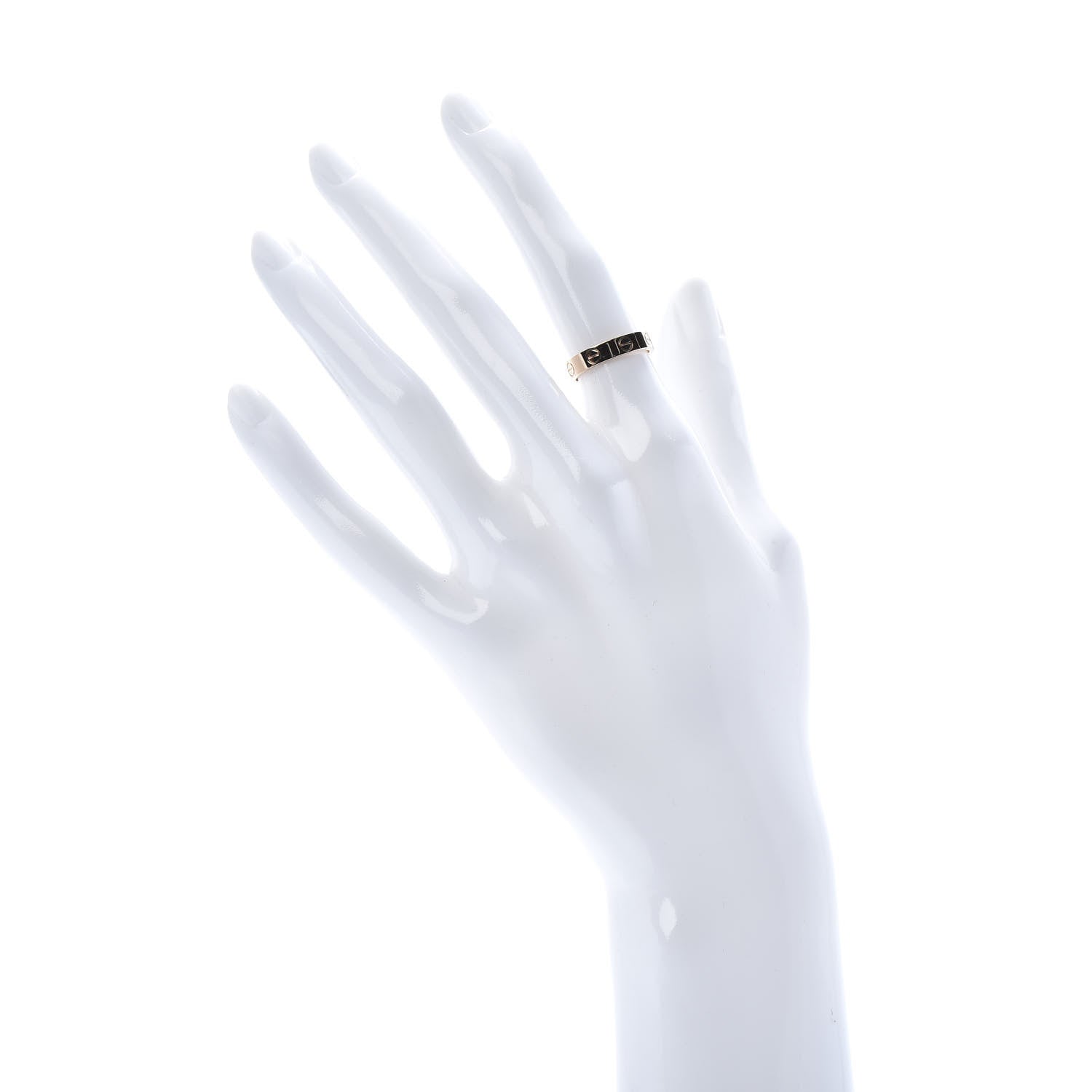 Cartier 18K Pink Gold 3.5mm LOVE Wedding Band Ring 48 4.5 2 of 4