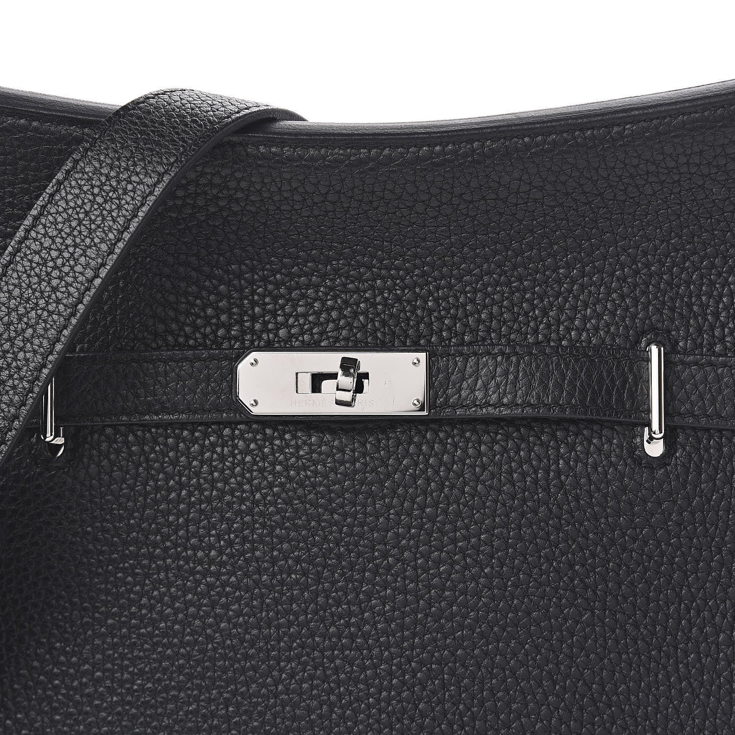 Hermes Taurillon Clemence Jypsiere 28 Black 8 of 11