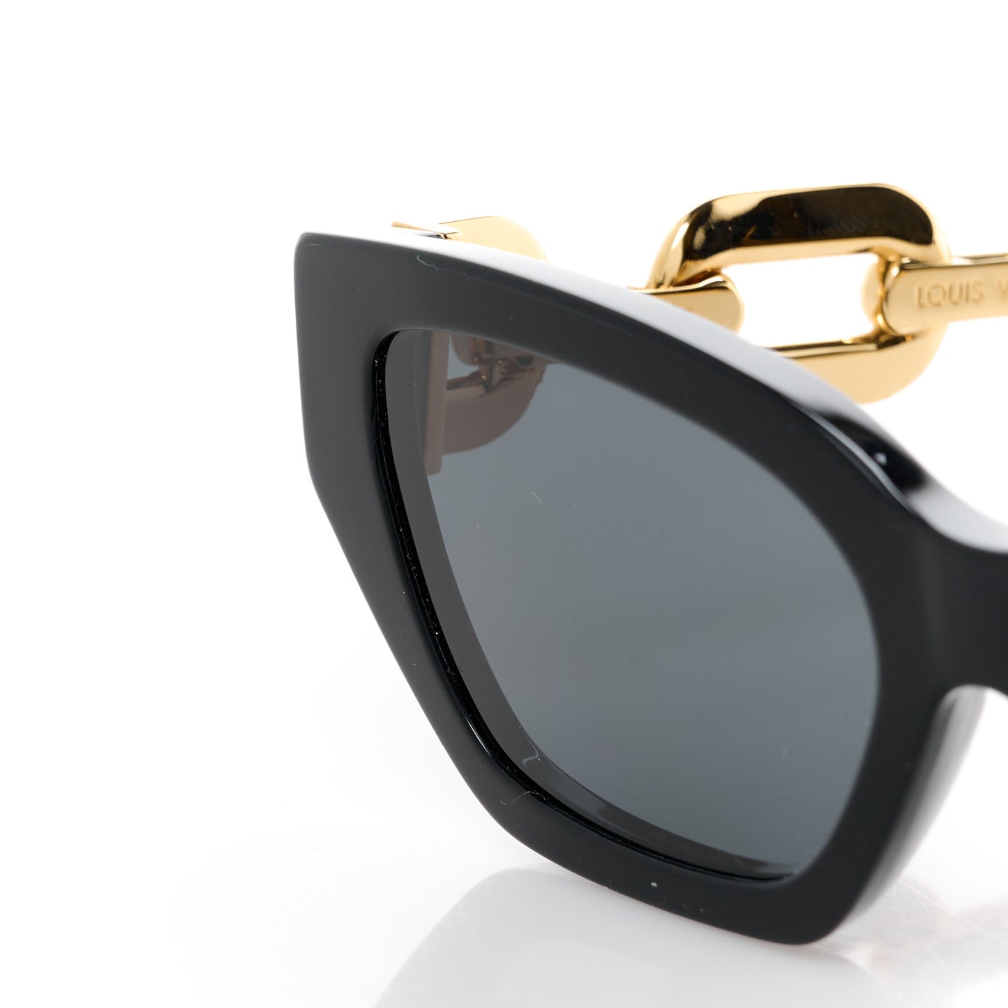 Metal LV Edge Sunglasses Z1473W Black