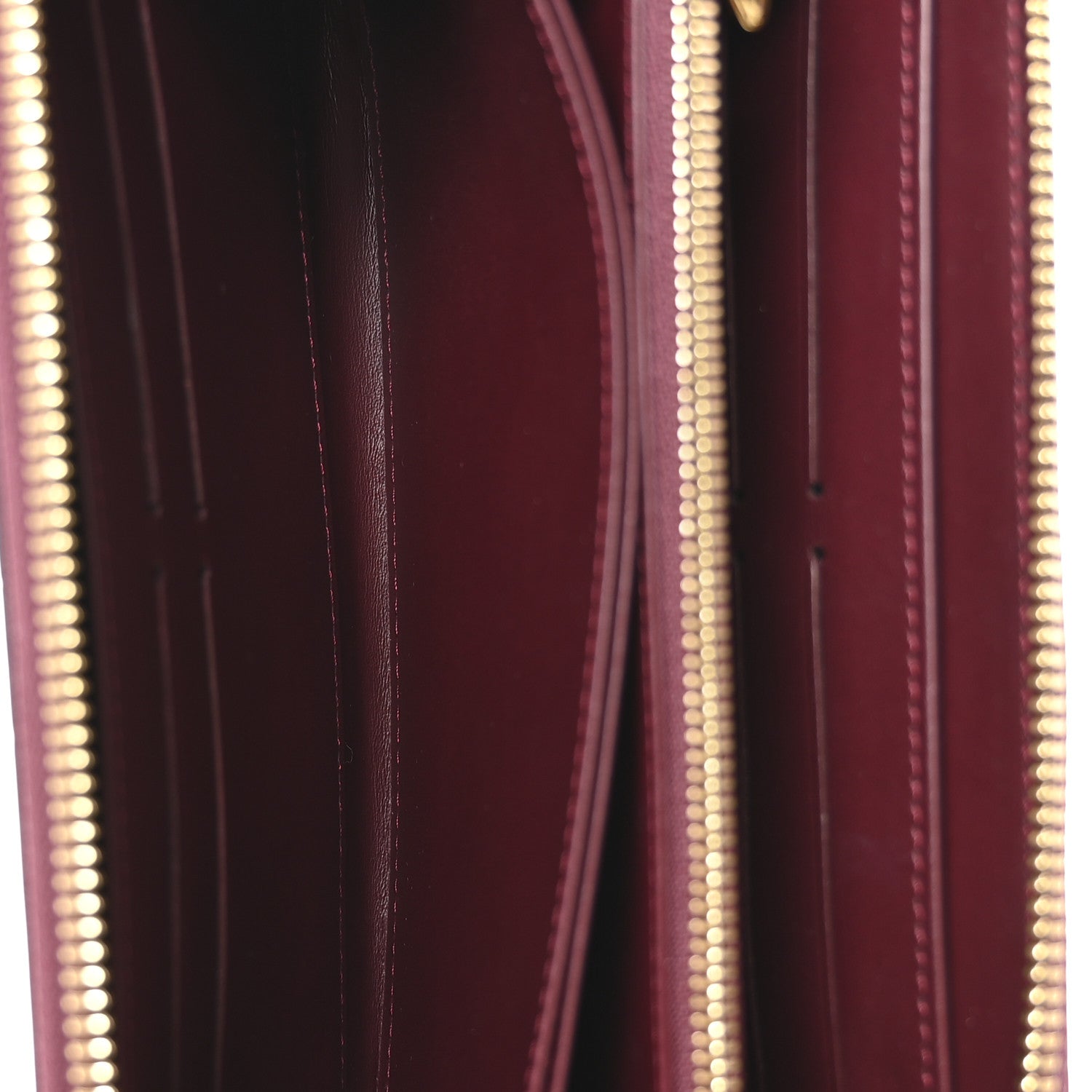 Louis Vuitton Vernis Zippy Wallet Rouge Fauviste 5 of 7